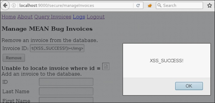 XSS exploit with SCE disabled
