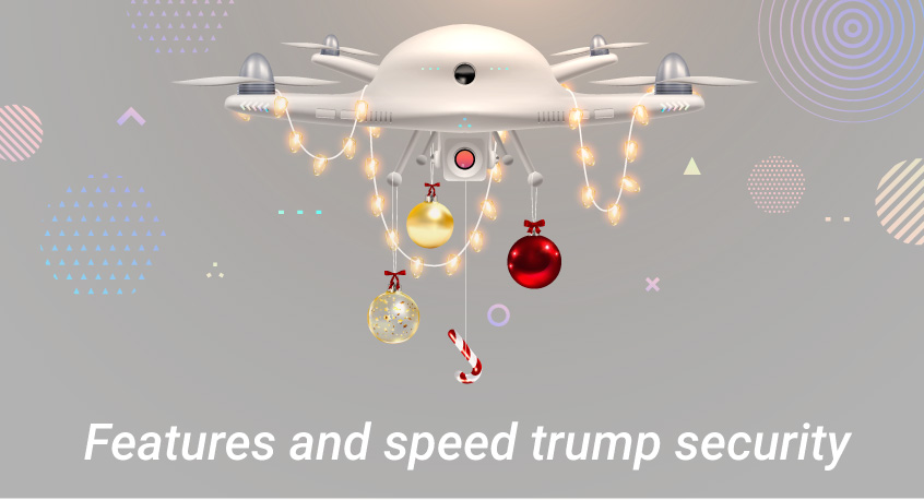 For those in the hyper-competitive IoT device market, features and speed trump security.