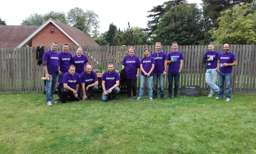 The Disabilities Trust, volunteers in Reading and Frimley performed a beautification and improvement project at The Maples