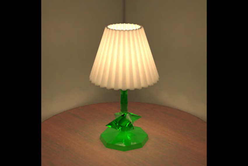 Table Lamp Lit Appearance