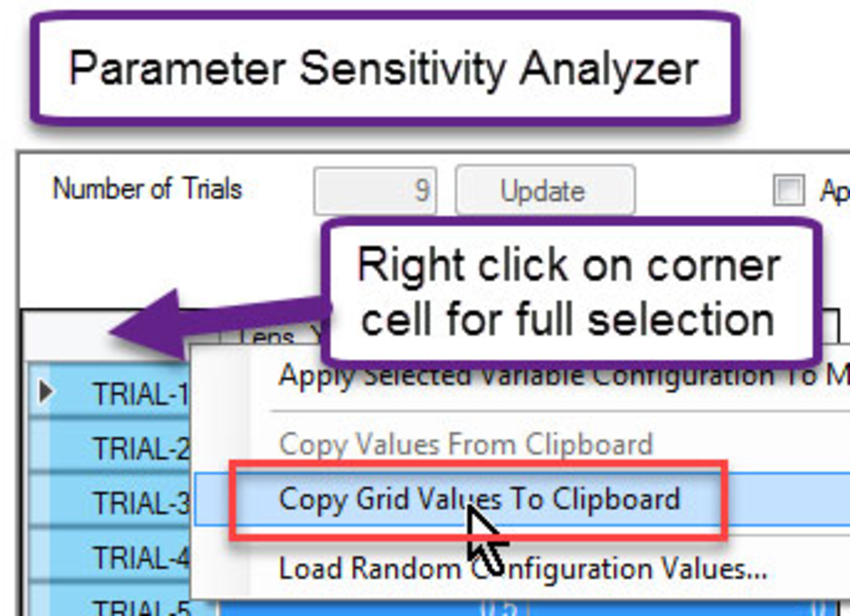 Parameter Sensitivity Analyzer