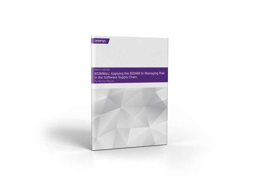 Manage Risk in Software Supply Chain Cover | Synopsys