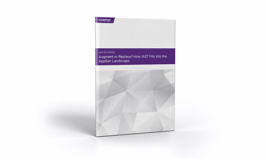 Augment or Replace? How IAST Fits into the AppSec Landscape Cover | Synopsys