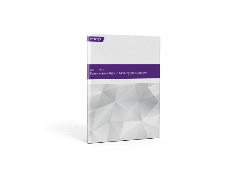 Open source audits for M&A - White Paper Cover | Synopsys