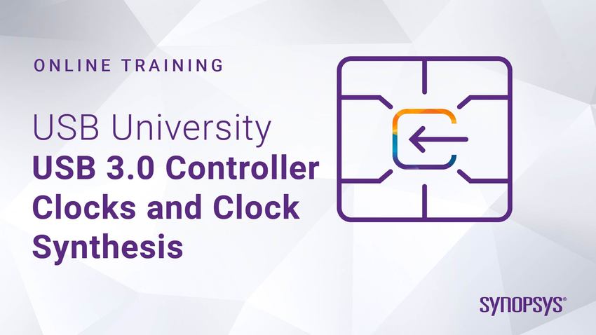 USB3 Controller Clocks and Clock Synthesis