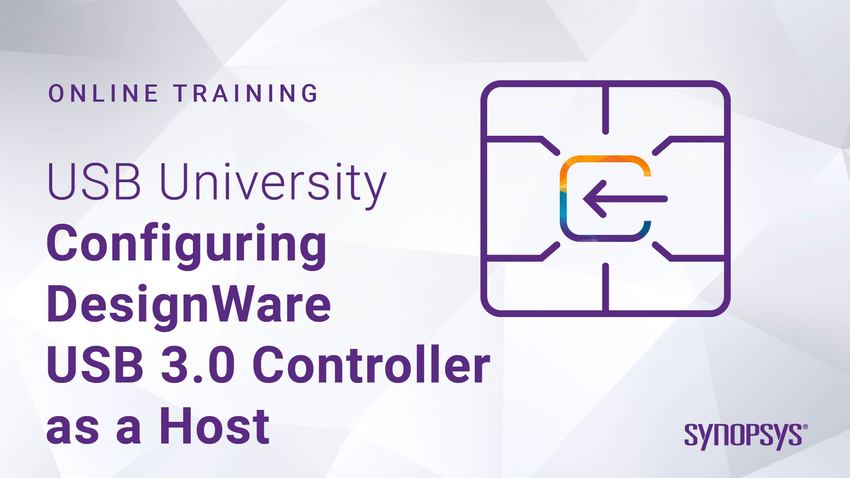 Configuring DesignWare USB 3.0 Controller as a Host