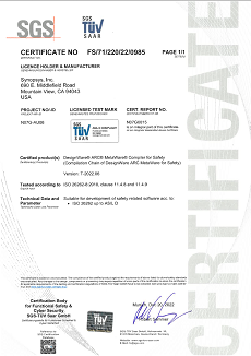 MetaWare ASIL Certification